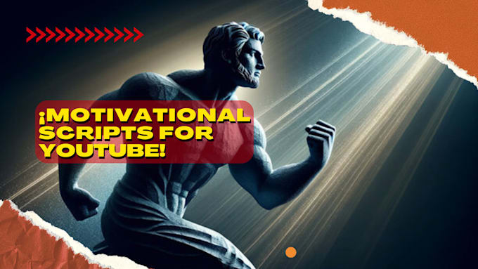 create motivational scripts for your youtube channel