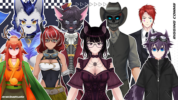 rig your live2d vtuber model in high quality for vtube studio and streams