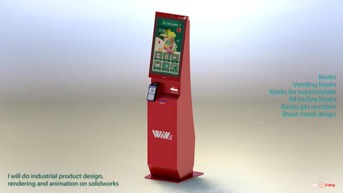 the most beautiful and professional kiosk production design