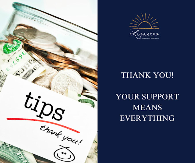 graciously accept your tip