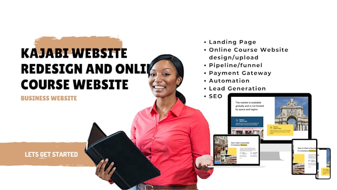 design your kajabi website and be your kajabi funnel expert