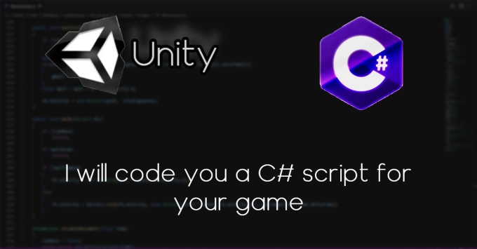 Code any unity script for you by Datgames | Fiverr