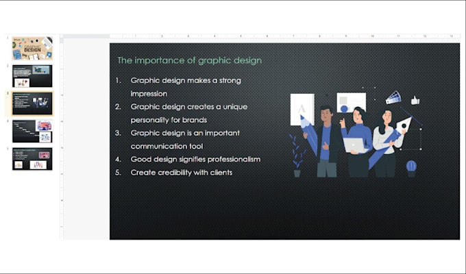 Simplee Slide Design simple powerpoint slides by Hadeelalshafay | Fiverr