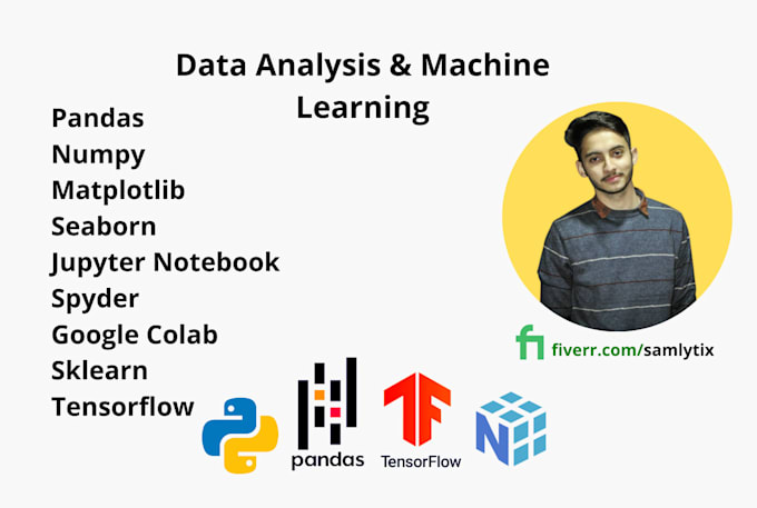 Do tasks or projects in python,machine learning,data analysis,data ...