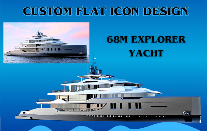 make a custom flat icon design and icon set