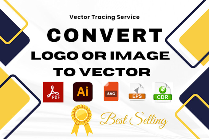 Convert logo or image to vector ai, pdf, eps, svg, cdr by Oshdesign ...