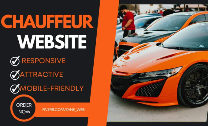 Chauffeur website chauffeur website chauffeur website by Zane web Fiverr