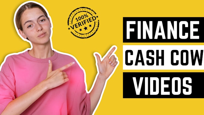 make finance cash cow videos, professionally