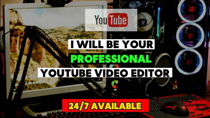 do your professional video edit for youtube video editing