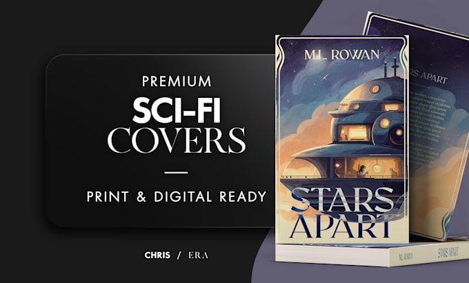 craft premium sci fi I science fiction book covers