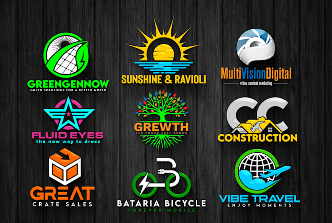 do modern unique and top class business logo design