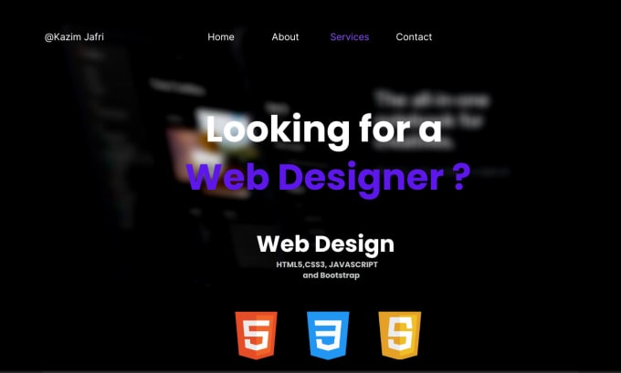 Create Responsive Websites In Html5 Css3 Javascript By Kazimjafri06 Fiverr 6506