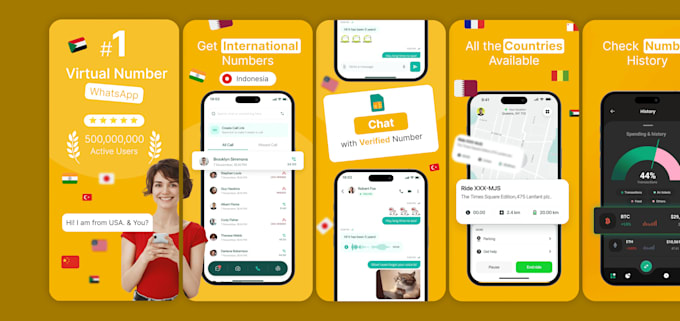 design professional app screenshots for play store and app store
