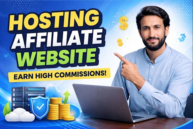 build a profitable hosting affiliate site for passive income