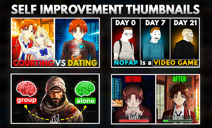 do custom masculinity thumbnails like far from weak