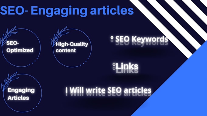 Write seo optimized and engaging articles by Causilvaferreir | Fiverr