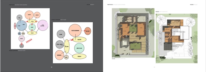 sleek and minimalist architectural portfolio design showcasing your vision