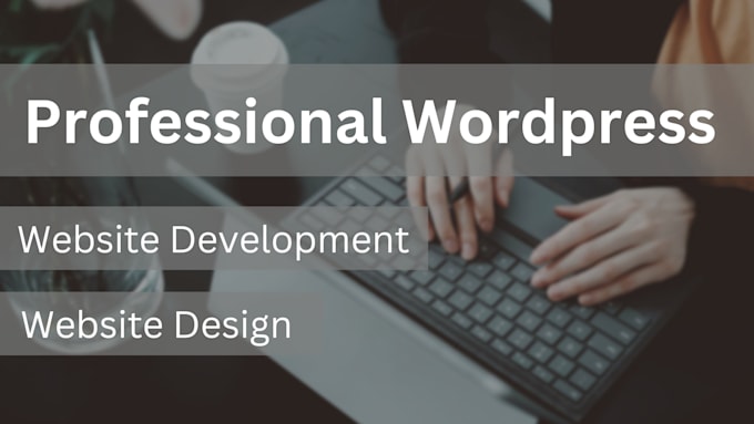 build professional wordpress website design and landing page