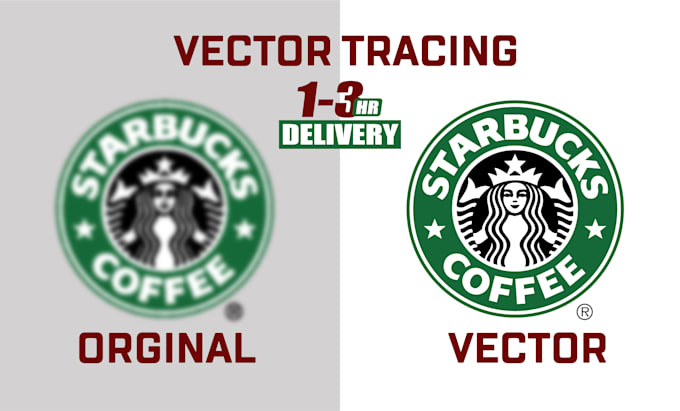 recreate, edit, fix, update your logo and vector tracing