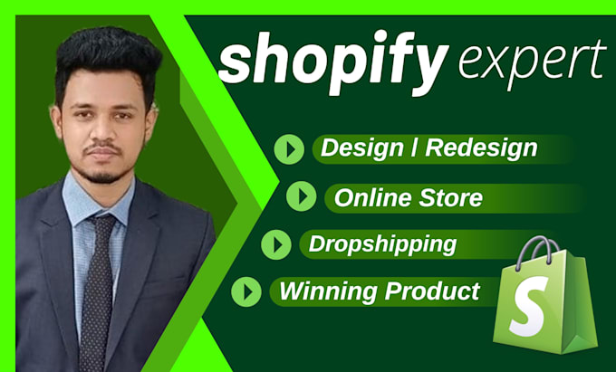 build shopify ecommerce website, dropshipping shopify store, one product store