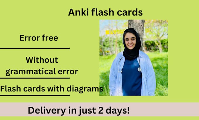 make anki cards and other flash cards related to any topic