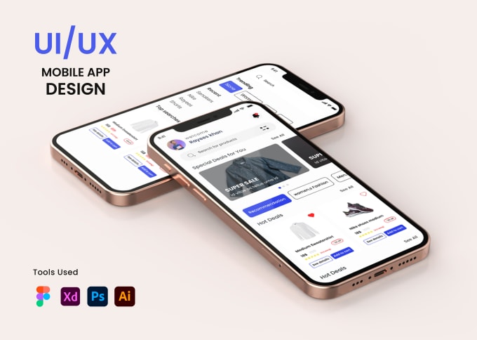 I will do UI UX design, website, dashboard, mobile app UI UX design in figma