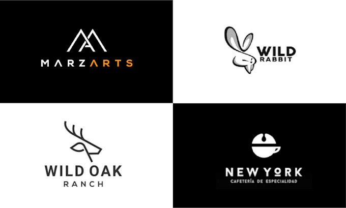 do unique minimalist logo and brand identity design