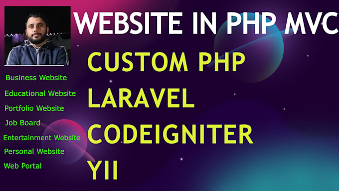 develop website in PHP mvc