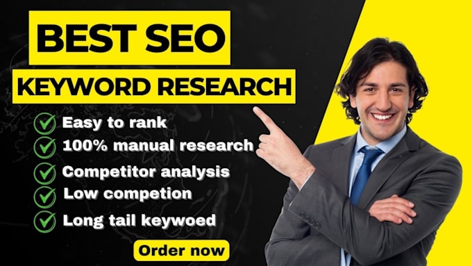 do professional SEO keyword research for your website
