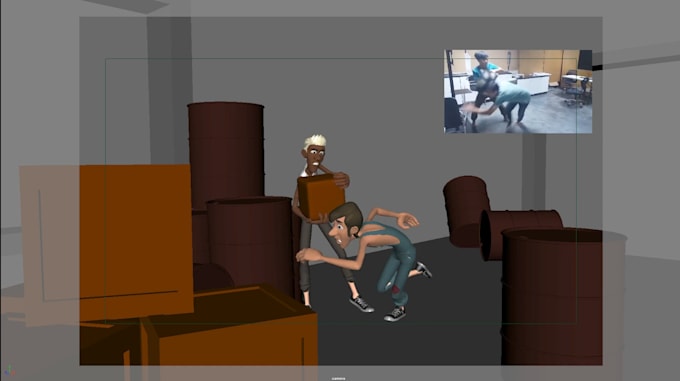 create 3d animations for games