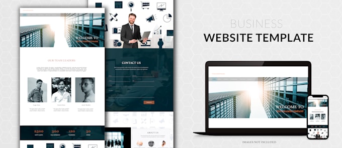 Develop a modern and responsive website using html css and bootstrap by ...