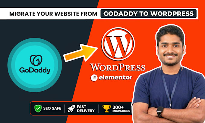 do expert godaddy to wordpress migration