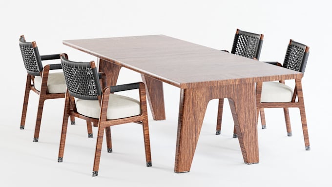 create furniture premium ai photography for commercial image