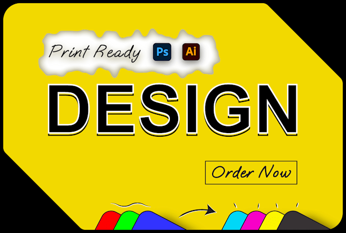 customize design and convert color rgb to cmyk print ready