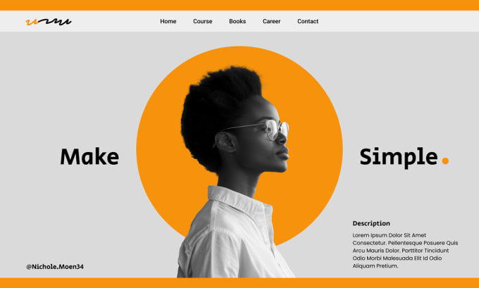 Create professional design landing page and website by Ramzika