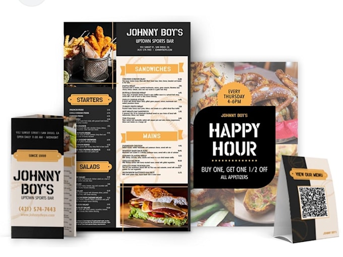 Do menu design for restaurant by Neha13writer | Fiverr