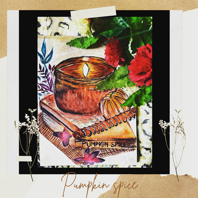 create watercolour cards, gaouche painting patterns
