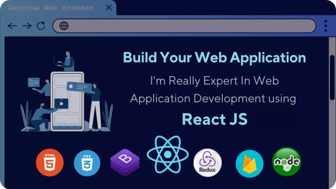 Build a react web application by Nimemollashuvo | Fiverr