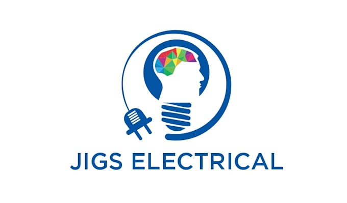 do create modern electrical bulb logo within 12 hours