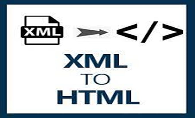 convert your xml data to html file using xslt