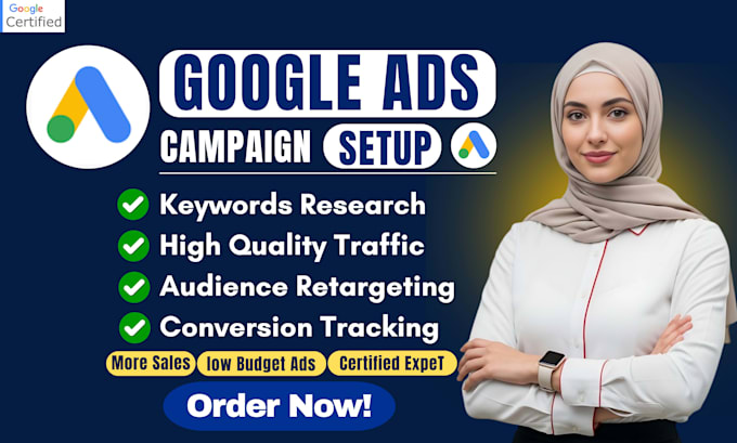 setup and manage google ads adwords PPC campaigns