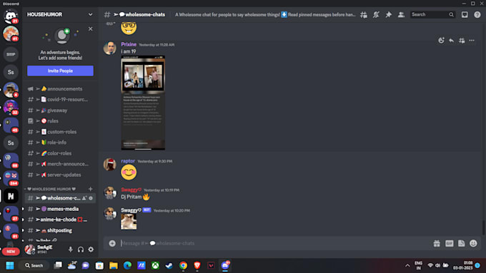 Manage and moderate your discord server by Swagie23 | Fiverr
