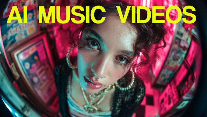produce unique ai generated music video for you