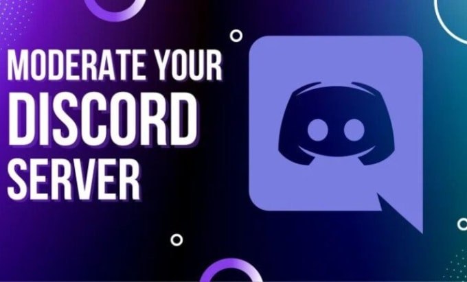 Moderate your discord server by Loganfrl | Fiverr