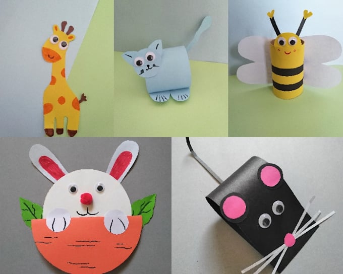 make DIY origami art craft videos