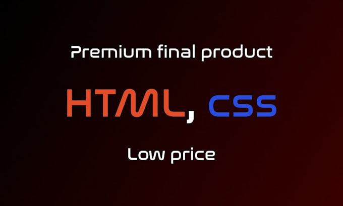Do programming in css and html by Aggiczy | Fiverr