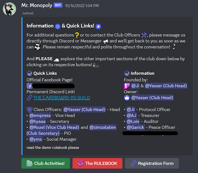 Setup and customize your discord server by Achuchong Fiverr