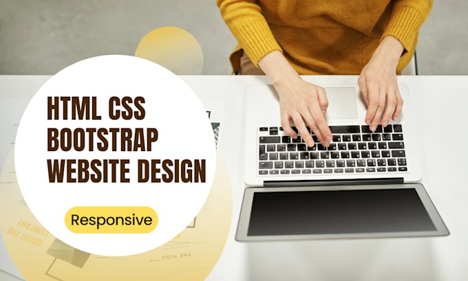 Do responsive website design using html5, css3 and bootstrap by ...