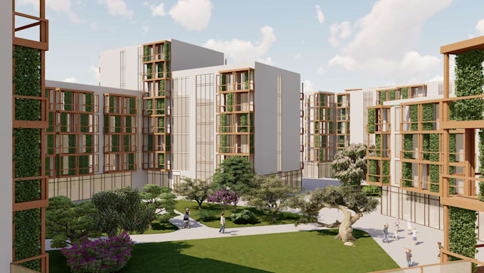 create 3d exterior photo and video rendering