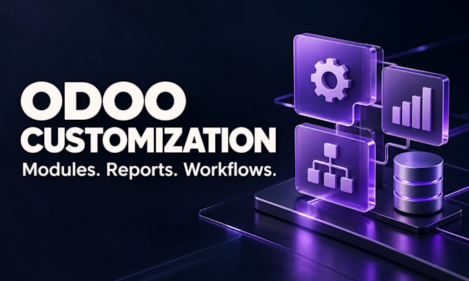 customize odoo modules, qweb reports and api integrations